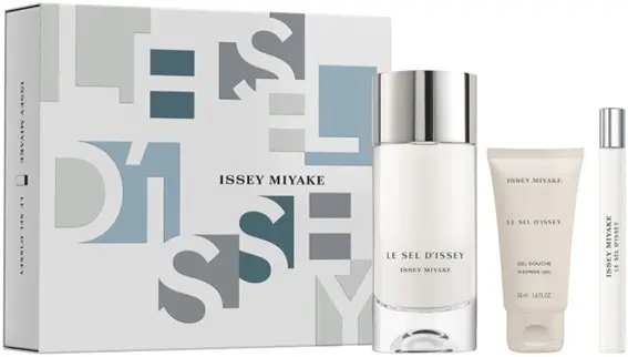 ISSEY MIYAKE Le Sel D Issey Pour Homme EDT 100ml + SG 50ml + 10ml 
