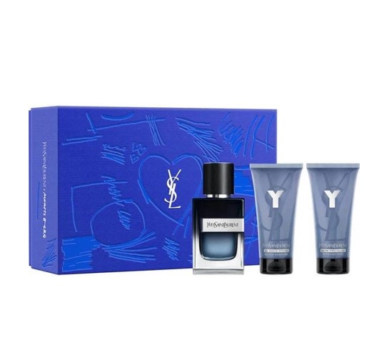 YVES SAINT LAURENT Y EDP 60ml + Sg 50ml + Asb 50ml