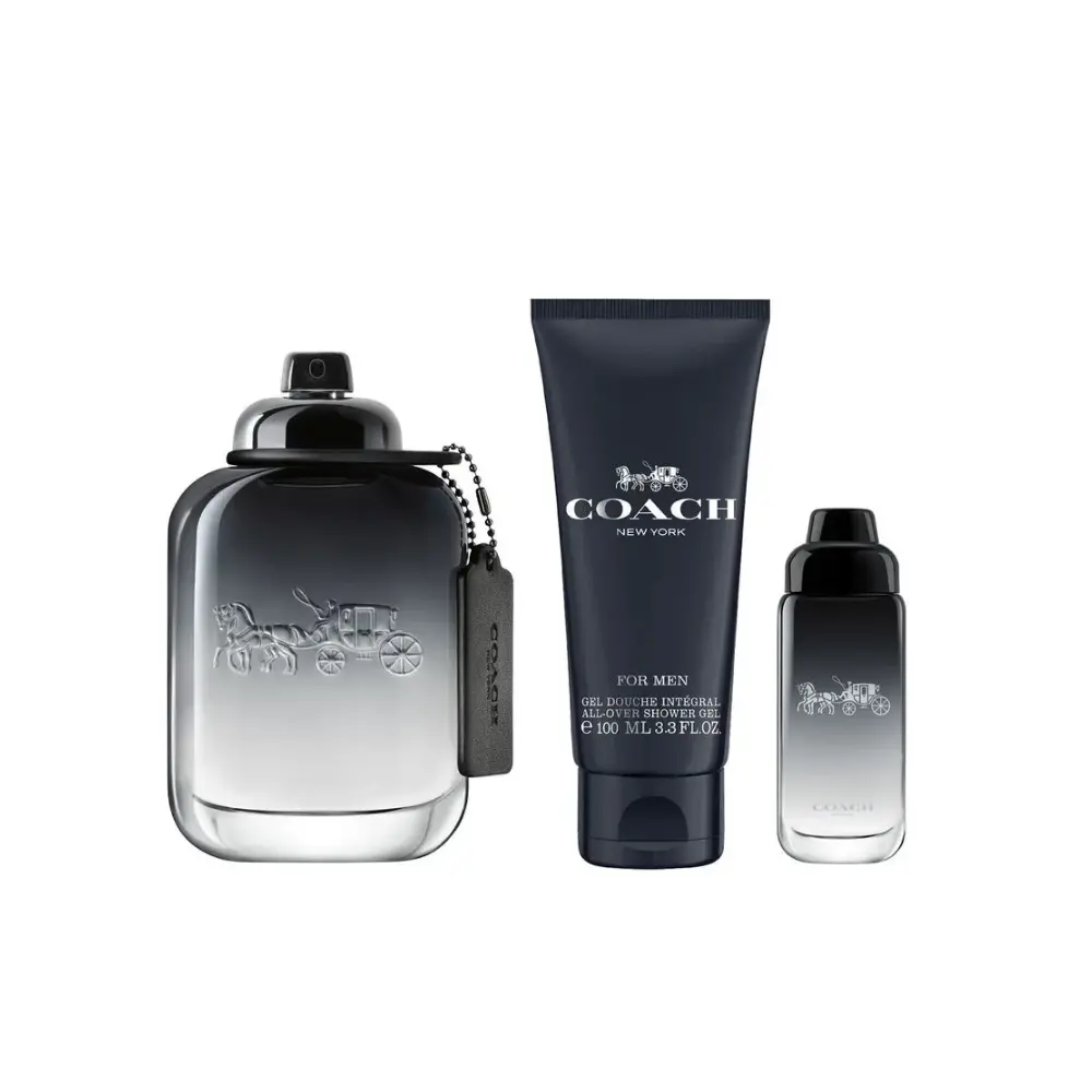 Coach Man Eau de Toilette 100ml + Mini 15ml + SG 100ml