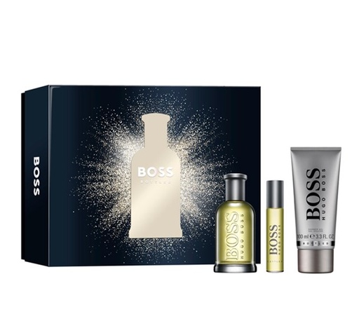 [99350195637] Boss Bottled Eau de Toilette 100ml + vial + SG 100ml