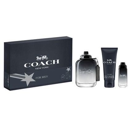 [CC003C43] Coach Man Eau de Toilette 100ml + Mini 15ml + SG 100ml