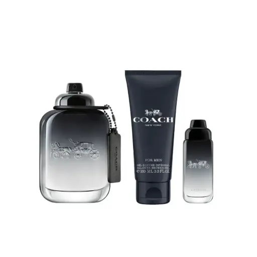 [CC003C43] Coach Man Eau de Toilette 100ml + Mini 15ml + SG 100ml